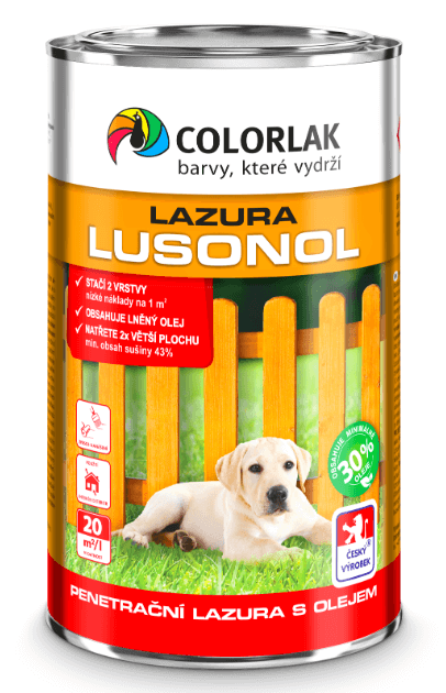 colorlak vzorník lazura lusonol