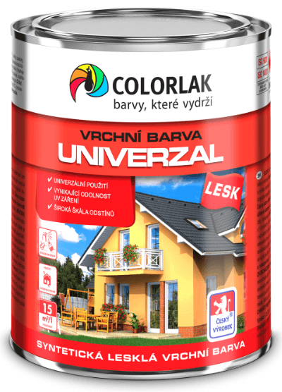 colorlak vzorník univerzal lesk