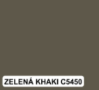 colorlak vzorník zelená khaki C5450