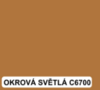 colorlak vzorník okrová světlá C6700