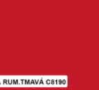colorlak vzorník rumělková tmavá C8190