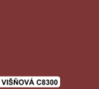 colorlak vzorník višňová C8300