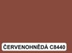 colorlak vzorník červenohnědá C8440