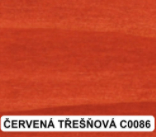 colorlak vzorník červená třešňová C0086