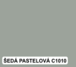 colorlak vzorník šedá pastelová C1010