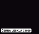colorlak vzorník černá lesklá C1999