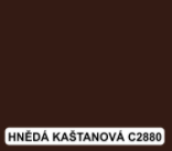 colorlak vzorník hnědá kaštanová C2880