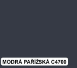 colorlak vzorník modrá pařížská C4700