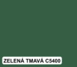 colorlak vzorník zelená tmavá C5400