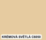 colorlak vzorník krémová světlá C6050
