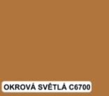 colorlak vzorník okrová světlá C6700