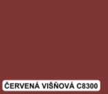 colorlak vzorník červená višňová C8300