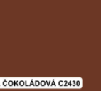 colorlak vzorník čokoládová C2430