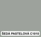 colorlak vzorník šedá pastelová C1010