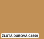 colorlak vzorník žlutá dubová C6600