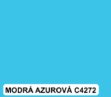colorlak vzorník modrá azurová C4272