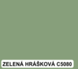 colorlak vzorník zelená hrášková C5080
